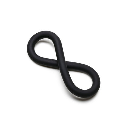 9" (229 mm) Silicone Hefty Wrap Ring Black | 8101144807936 | Available at EroticWarehouse.com