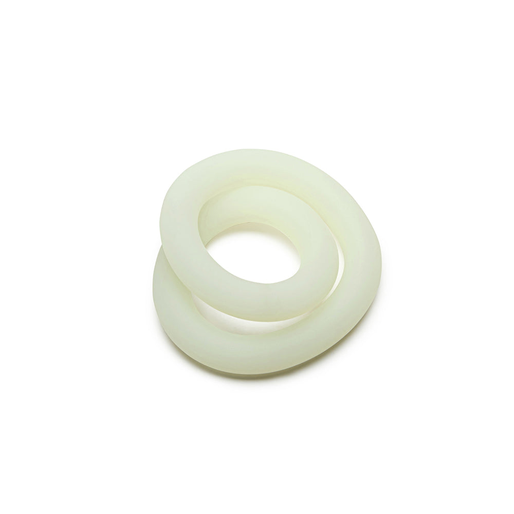 9" (229 mm) Silicone Hefty Wrap Ring Glow In The Dark | 8101144808094 | Available at EroticWarehouse.com