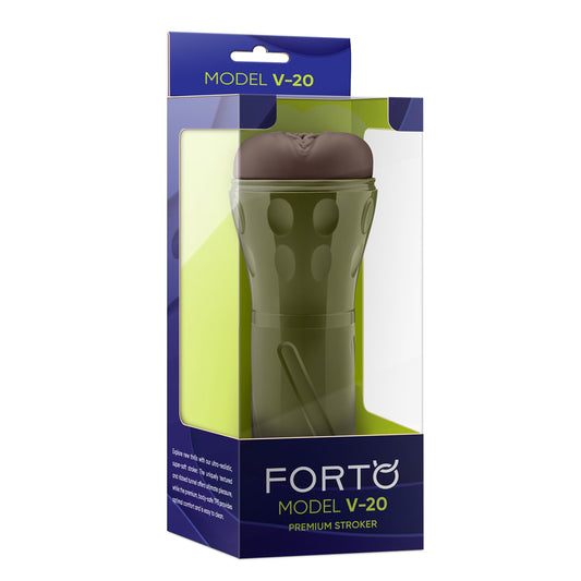 Model V-20 Stroker Dark | 810119281609 | Available at EroticWarehouse.com