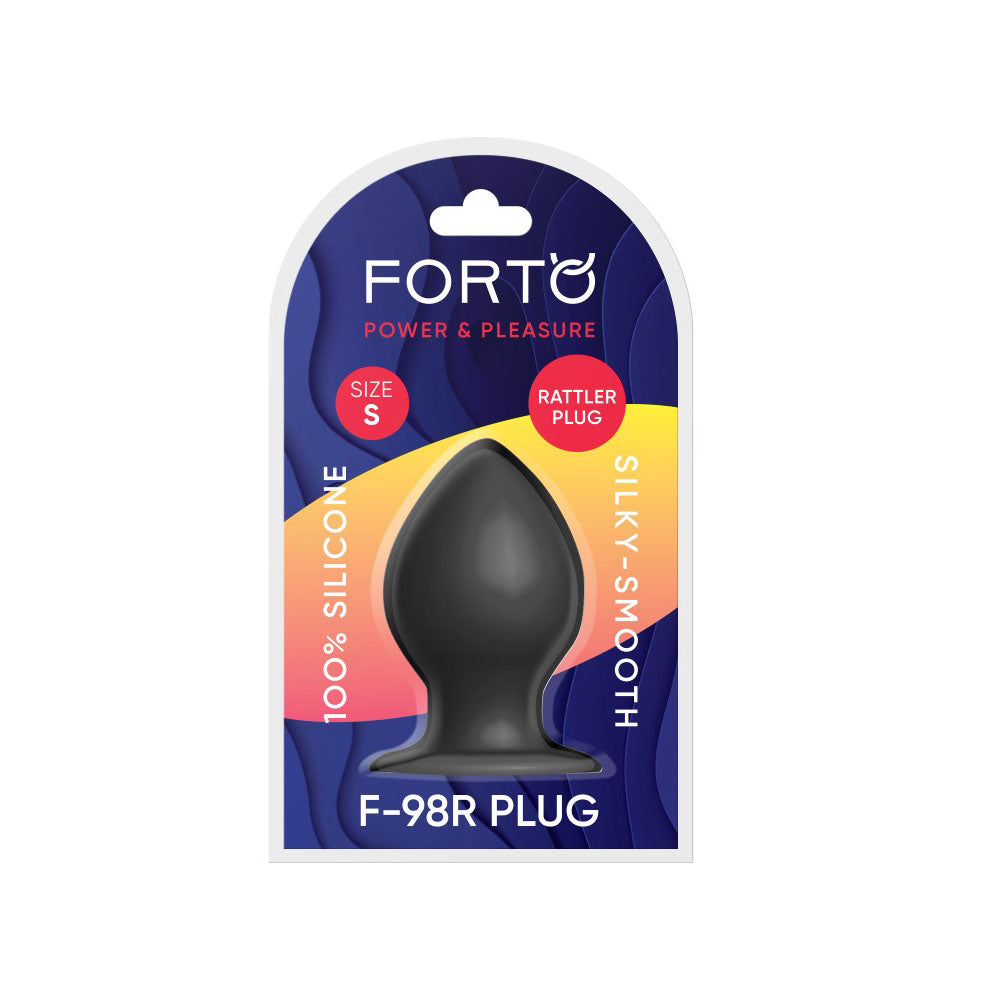 F-98R: Rattler Cone Small Black | 810119281692 | Available at EroticWarehouse.com