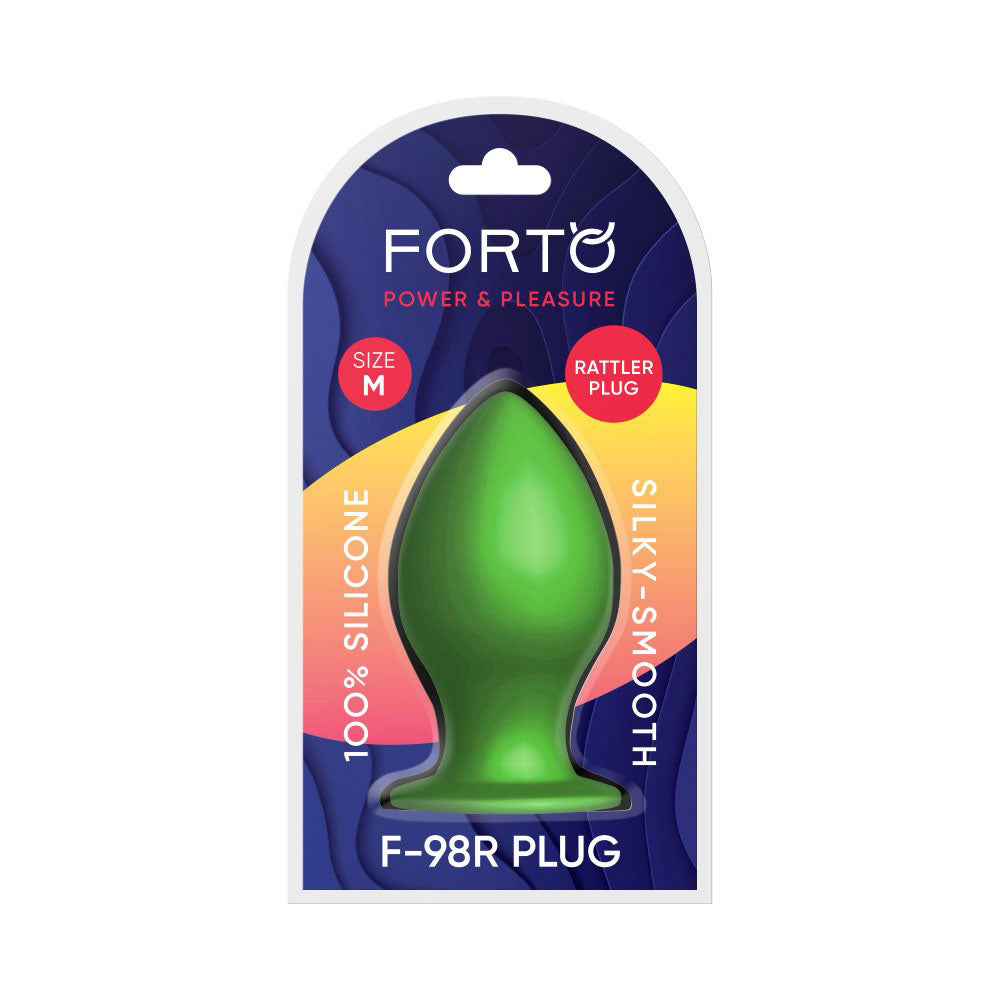 F-98R: Rattler Cone Medium Green | 810119281708 | Available at EroticWarehouse.com