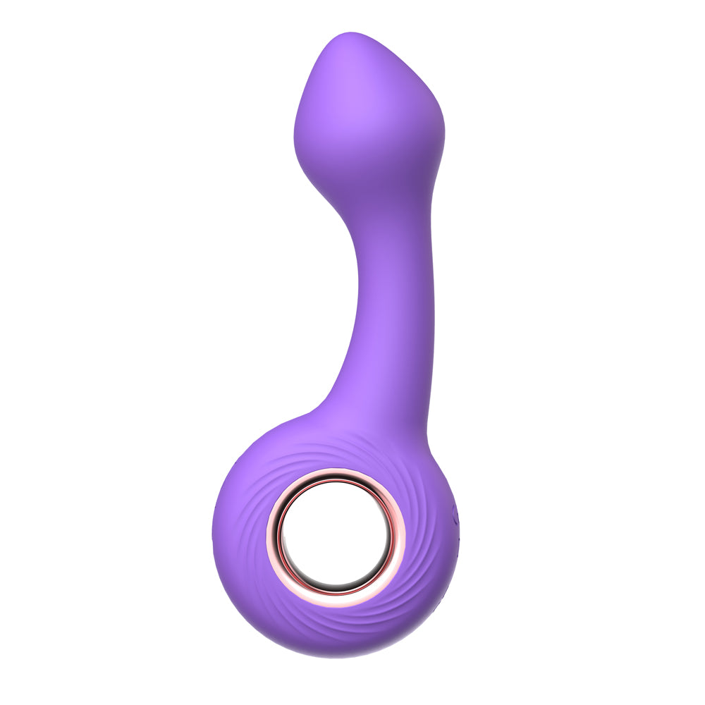 Pt16: Pointed Tip Ring Vibe Purple | 810119281999 | Available at EroticWarehouse.com