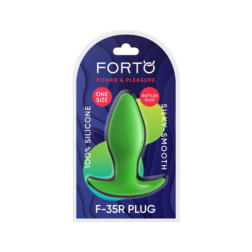 F-36R: Rattler T Plug Green | 810119282071 | Available at EroticWarehouse.com