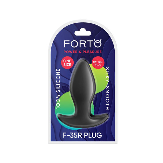 F-36R: Rattler T Plug Black | 810119282088 | Available at EroticWarehouse.com