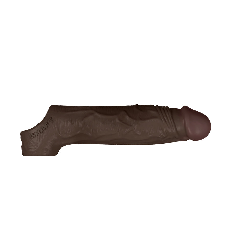 Model F: Shaft Sheath Mahogany Size 1 | 810119282552 | Available at EroticWarehouse.com