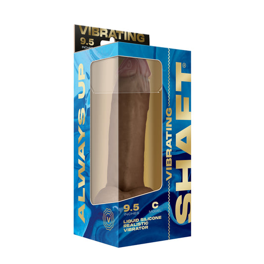 Vibrating Model C 9.5" Oak | 810119282682 | Available at EroticWarehouse.com