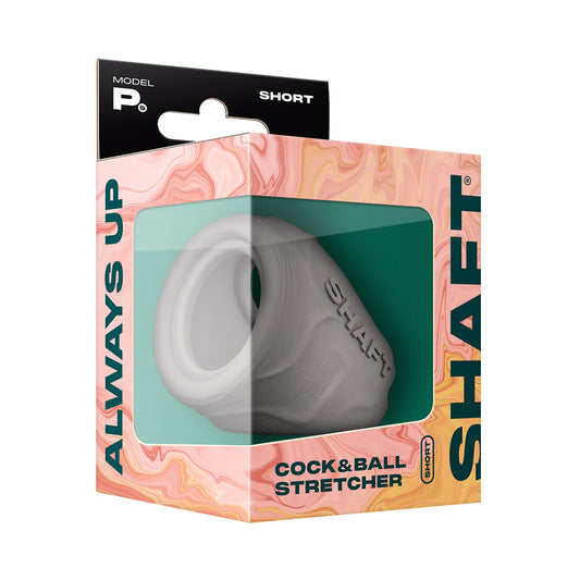 Model Ps: Shaft Cock & Ball Short Gray | 810119282705 | Available at EroticWarehouse.com