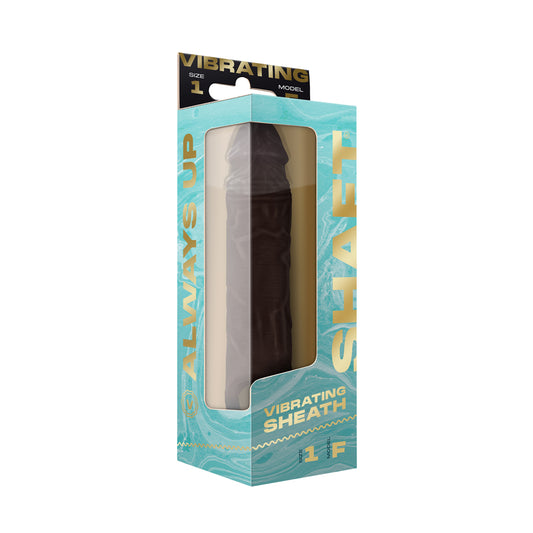 Vibrating Sheath Size 1 Mahogany | 810119282811 | Available at EroticWarehouse.com