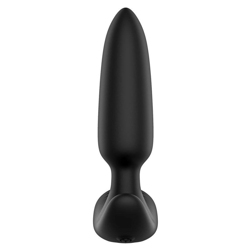 Pointed Vibrating Plug Black | 810119282941 | Available at EroticWarehouse.com