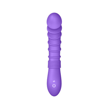 Rv21: Ribbed Vibrator Purple | 810119283405 | Available at EroticWarehouse.com