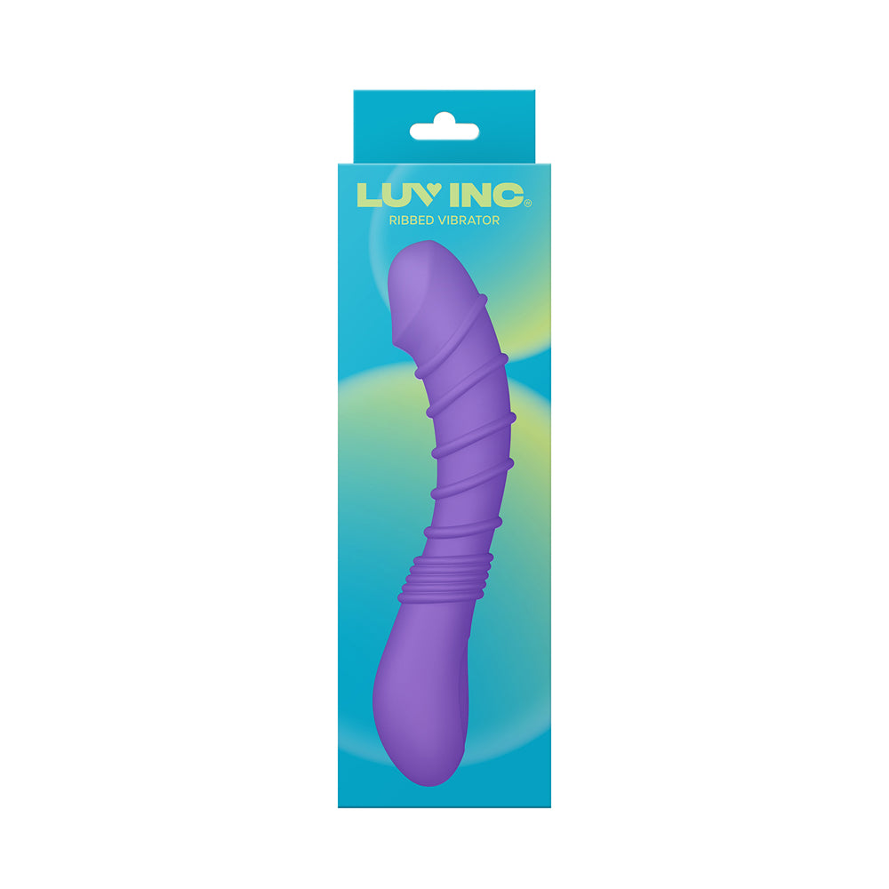 Rv21: Ribbed Vibrator Purple | 810119283405 | Available at EroticWarehouse.com