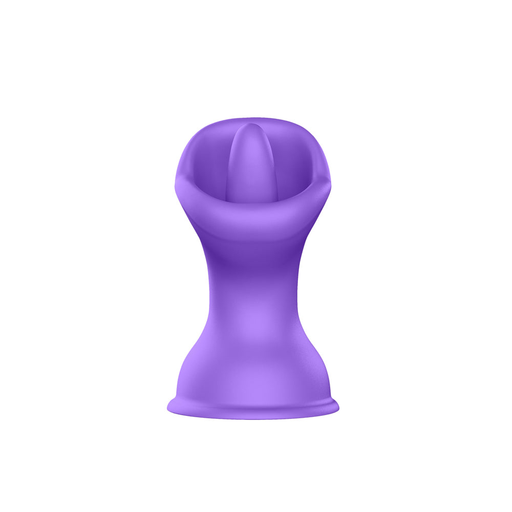 Mv57: Mouth & Tongue Vibrator Purple | 810119283412 | Available at EroticWarehouse.com