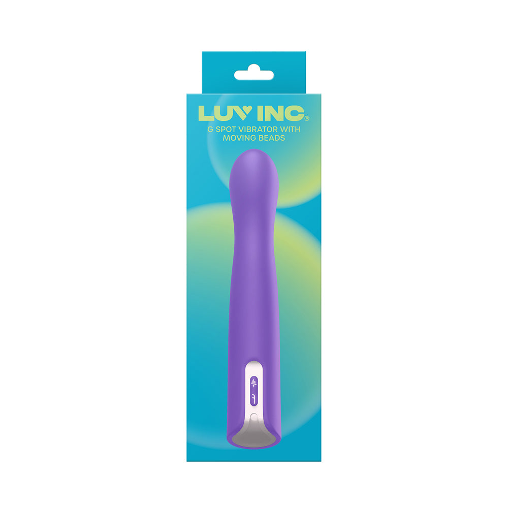Gb63: G-Spot Vibrator With Moving Beads Purple | 810119283436 | Available at EroticWarehouse.com