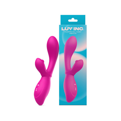 Tb58: Thumping Ball Rabbit Vibrator Pink | 810119283474 | Available at EroticWarehouse.com