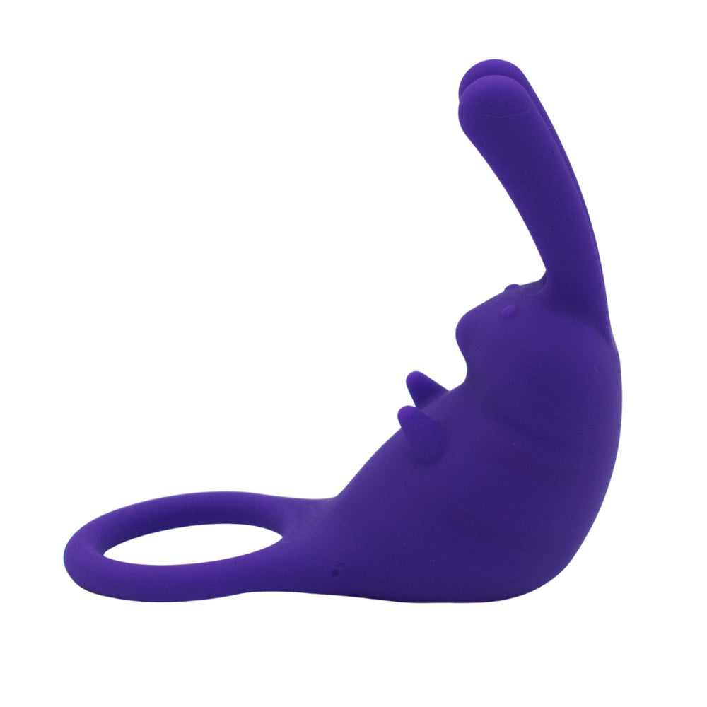 The Cock Hopper Cock Ring & Bullet Vibrator | 810120340791 | Available at EroticWarehouse.com