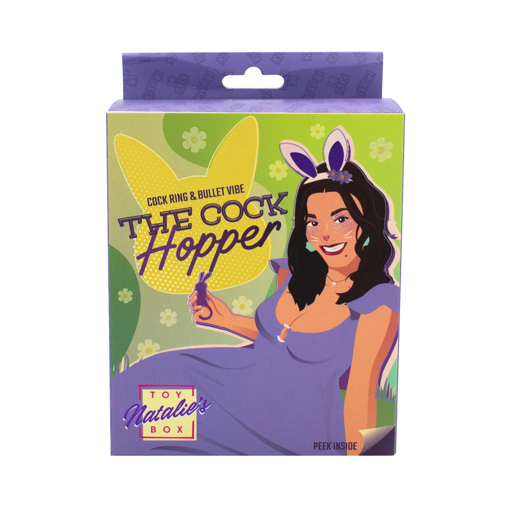 The Cock Hopper Cock Ring & Bullet Vibrator | 810120340791 | Available at EroticWarehouse.com