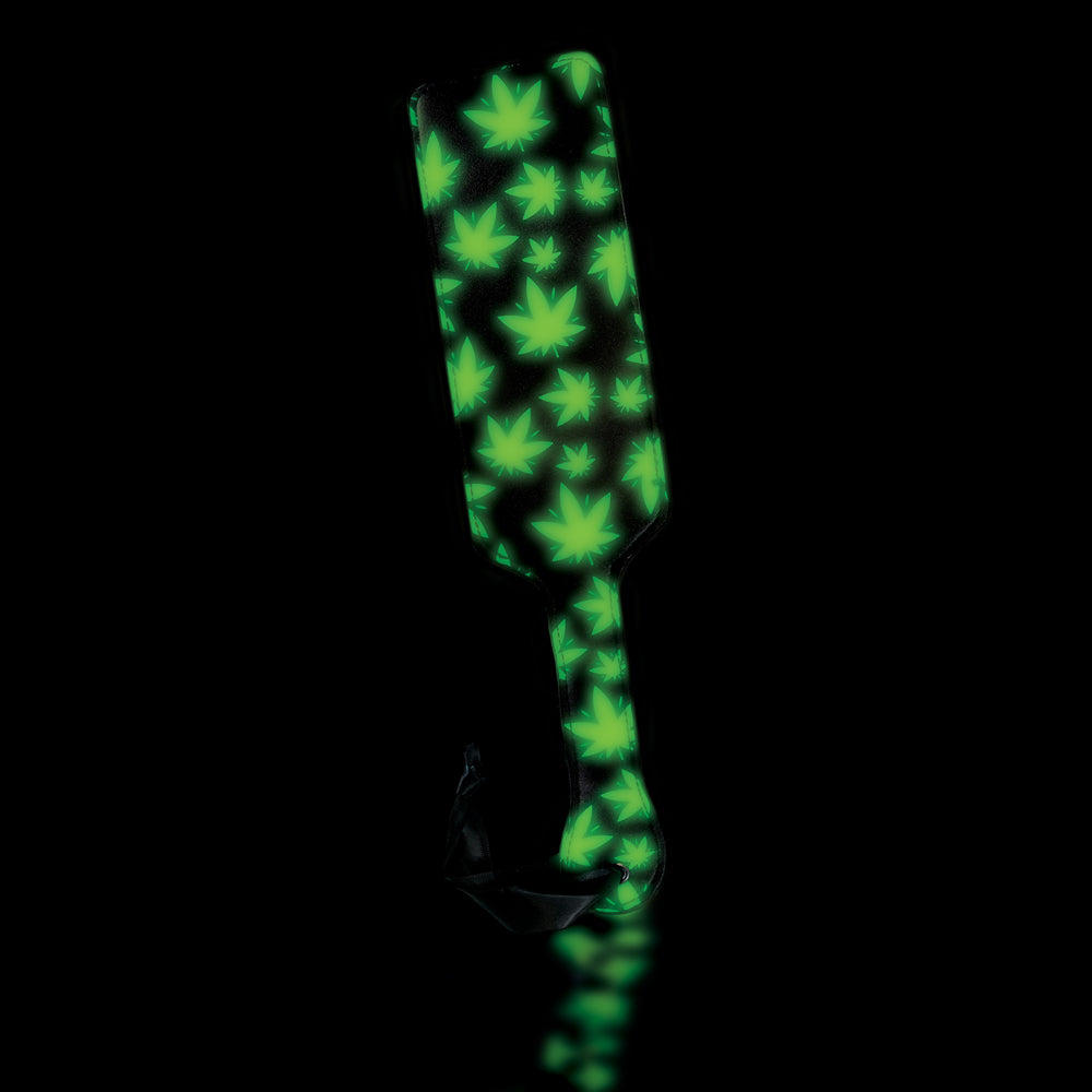 Stoner Vibes Chronic Collection Glow In The Dark Paddle | 810126930217 | Available at EroticWarehouse.com