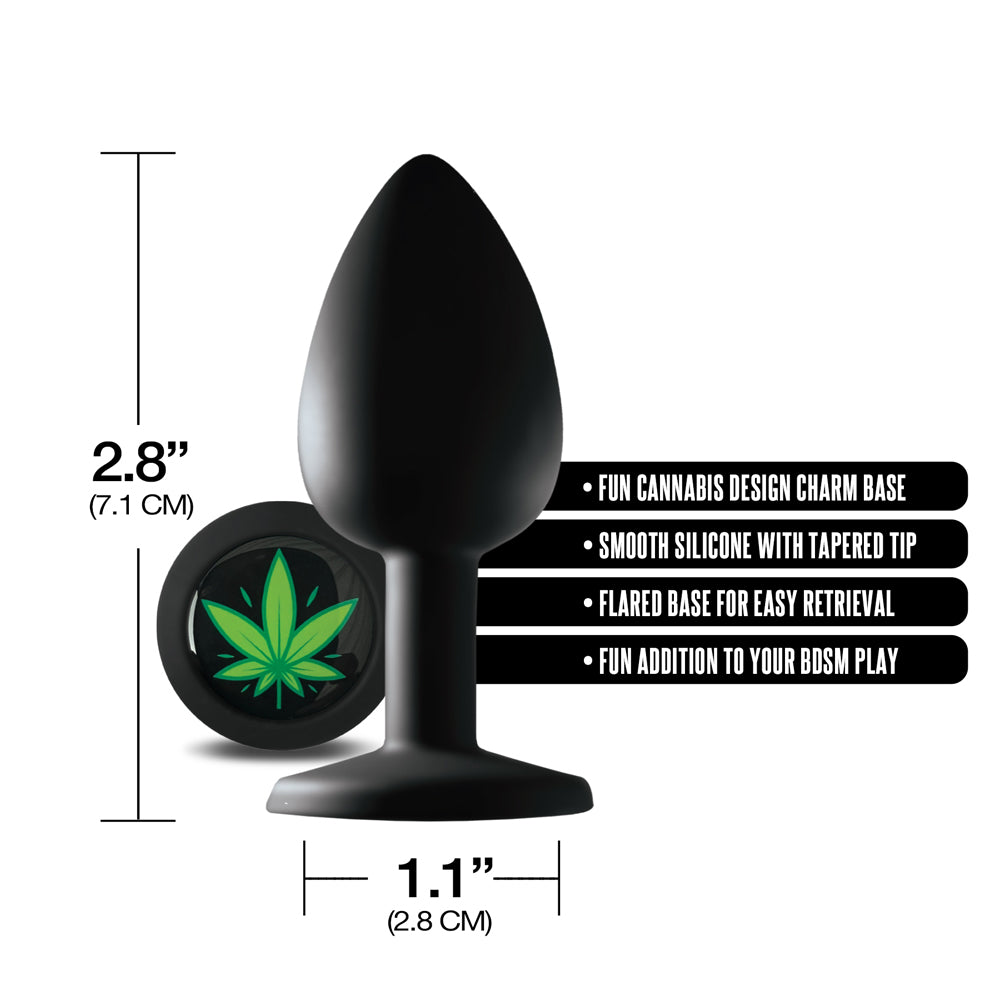 Stoner Vibes Chronic Collection In The Rear Anal Plug Small | 810126930255 | Available at EroticWarehouse.com