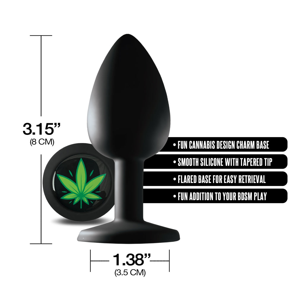 Stoner Vibes Chronic Collection In The Rear Anal Plug Medium | 810126930262 | Available at EroticWarehouse.com