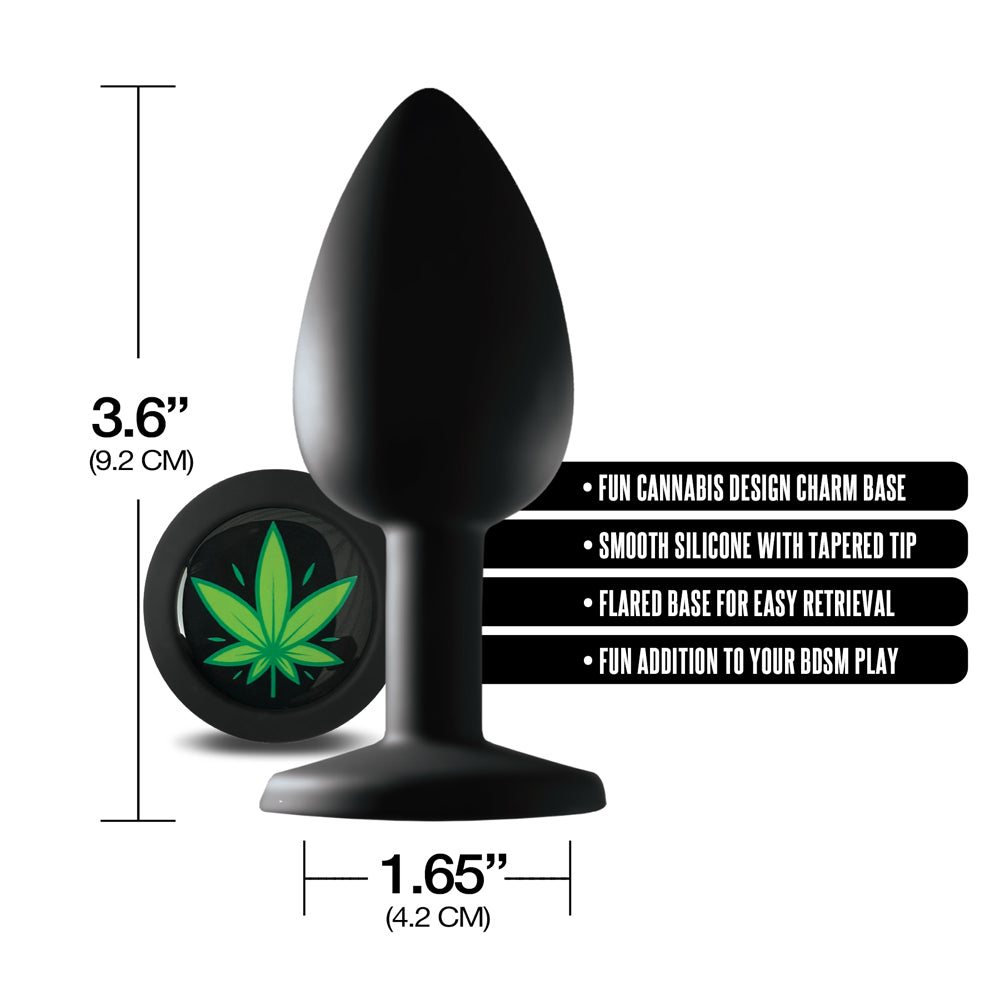 Stoner Vibes Chronic Collection In The Rear Anal Plug Large | 810126930279 | Available at EroticWarehouse.com