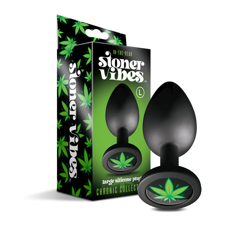 Stoner Vibes Chronic Collection In The Rear Anal Plug Large | 810126930279 | Available at EroticWarehouse.com
