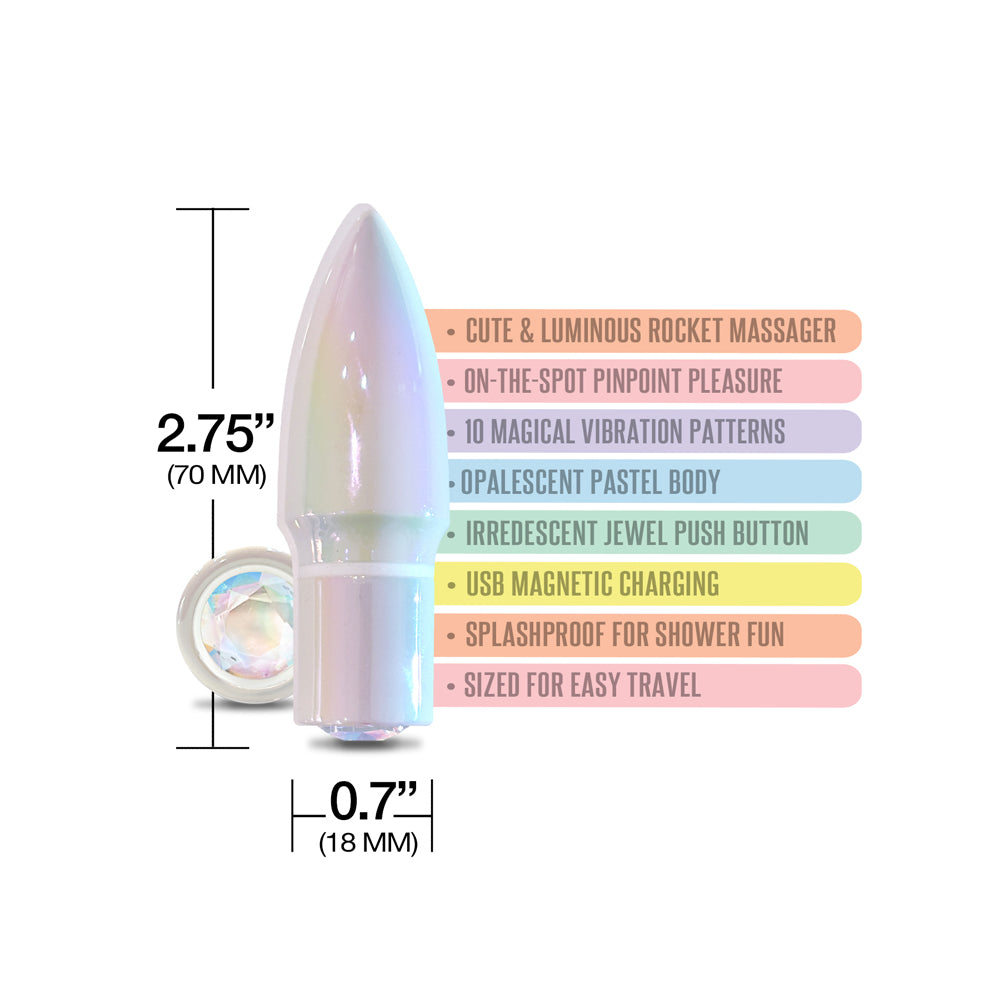 Winx Star Tickles Vibrator With Gemstone | 810126930576 | Available at EroticWarehouse.com