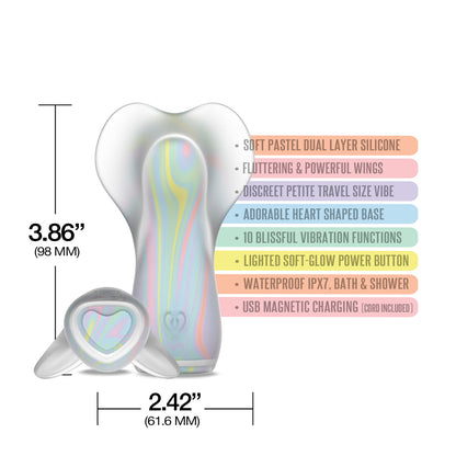 Winx Fancy Flutter Silicone Vibrator | 810126930620 | Available at EroticWarehouse.com