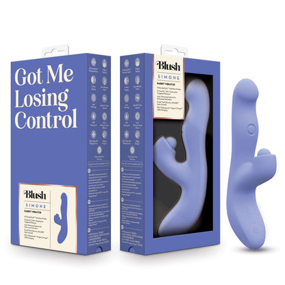 Blush Collection Simone Tapping Rabbit | 810138371343 | Available at EroticWarehouse.com