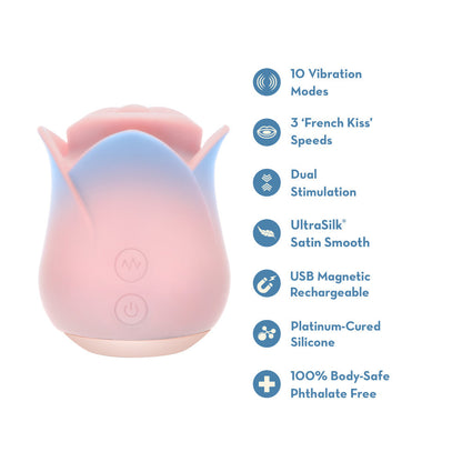 Blush Collection Kissing Rose Pink | 810138371442 | Available at EroticWarehouse.com