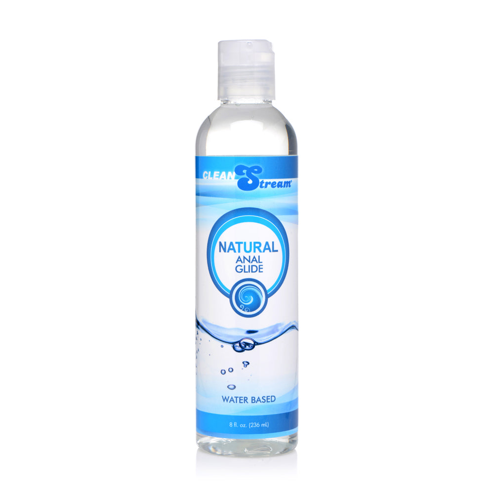 Clean Stream Water-based Anal Lube 8oz. | 811847016617 | Available at EroticWarehouse.com