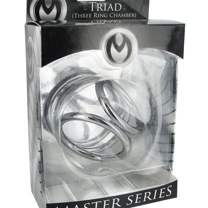 Master Series Triad Chamber Cock And Ball Cage Medium | 811847018185 | Available at EroticWarehouse.com