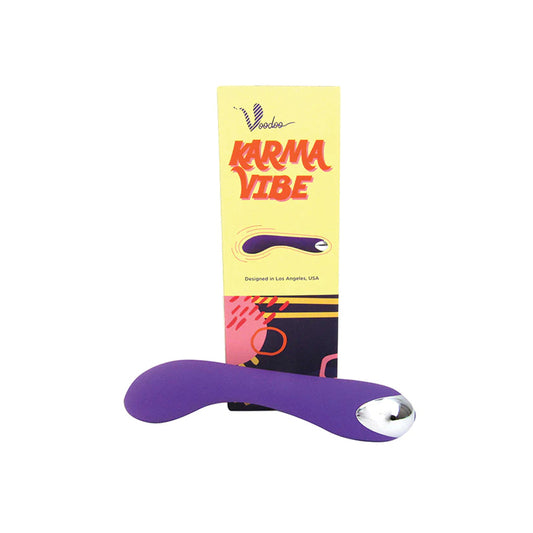 Voodoo Karma Vibe 10X Wireless Purple | 812024031119 | Available at EroticWarehouse.com