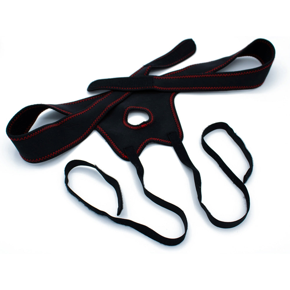 Get Lucky Strap-On Harness Black | 812024033977 | Available at EroticWarehouse.com