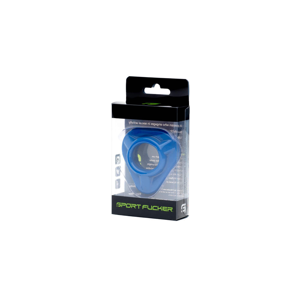 Sport Fucker Defender Ring Blue | 814137022190 | Available at EroticWarehouse.com
