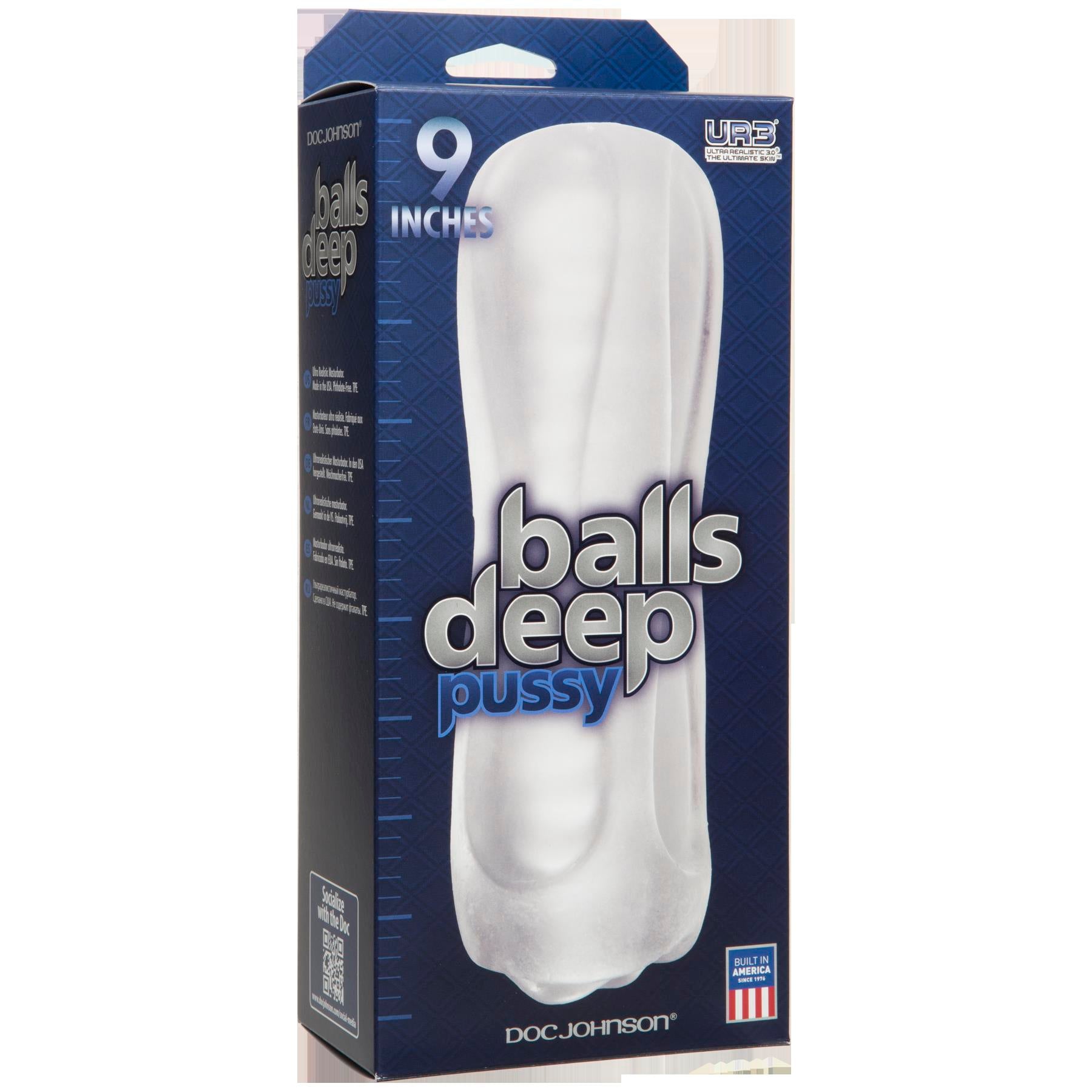 Balls Deep Pussy 9 Inches Deep Stroker | 782421027537 | Available at EroticWarehouse.com