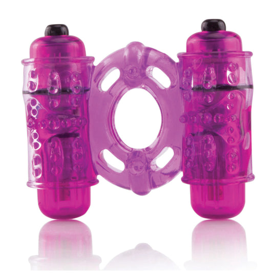 O Wow Double Wammy Purple 1 Ct | 817483010187 | Available at EroticWarehouse.com