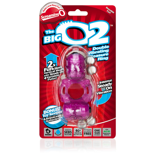 Screaming O Big O 2 Purple 1 Ct | 817483010255 | Available at EroticWarehouse.com