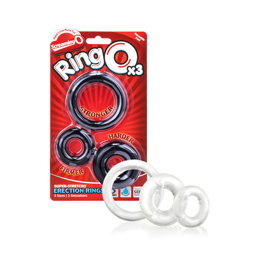 Screaming O Ring O X3 Black 1 Ct | 817483010453 | Available at EroticWarehouse.com