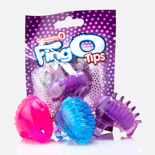 Fing O Tips Blue 1 Ct | 817483010910 | Available at EroticWarehouse.com