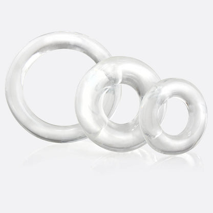Ring O X3 Clear 1 Ct | 817483011252 | Available at EroticWarehouse.com