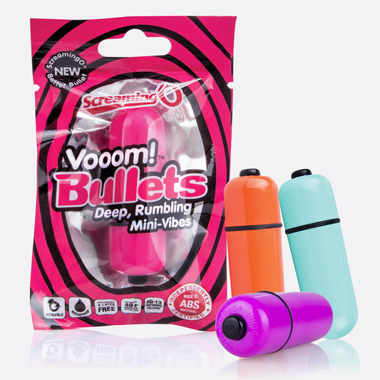 Vooom Bullets Strawberry 1 Ct | 817483011740 | Available at EroticWarehouse.com