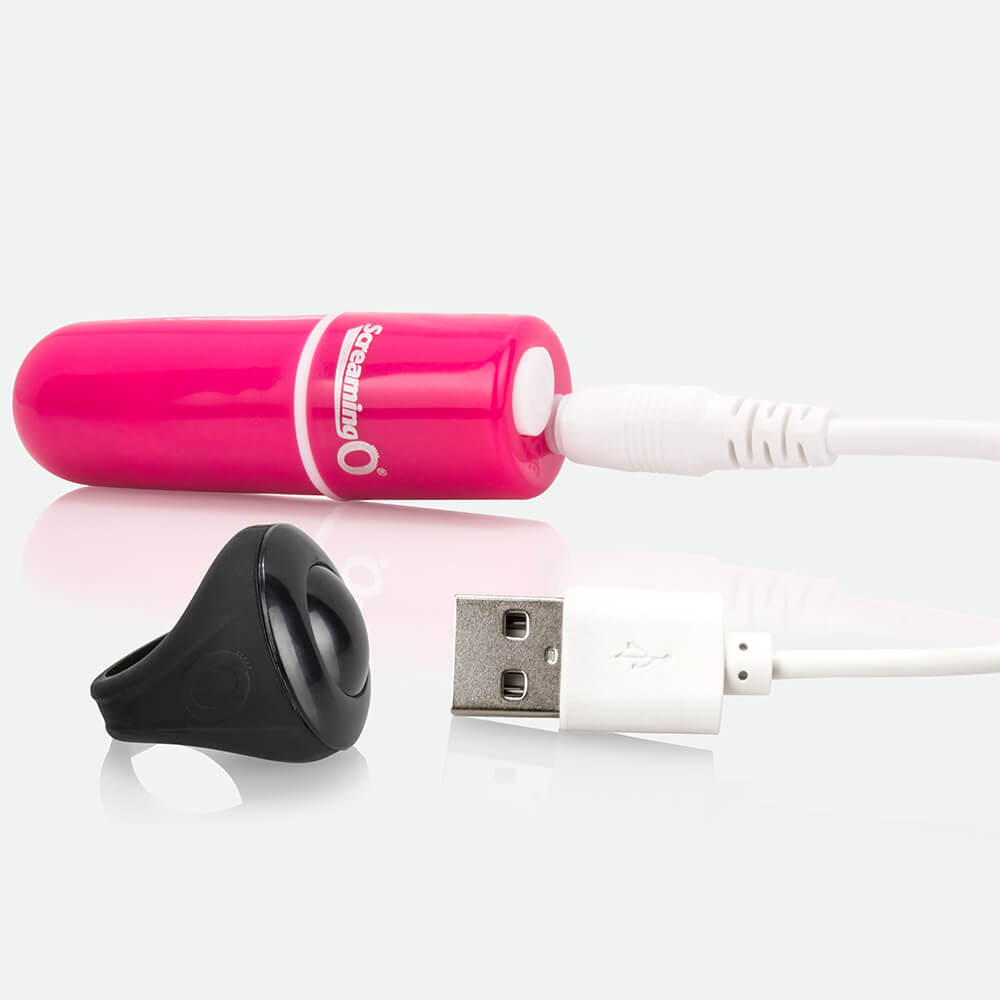 Charged Vooom Rechargeable Bullet Vibe Pink 1 Ct | 817483012402 | Available at EroticWarehouse.com