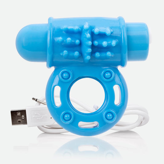 Charged Owow Vooom Mini Vibe Blue 1 Ct | 817483012433 | Available at EroticWarehouse.com