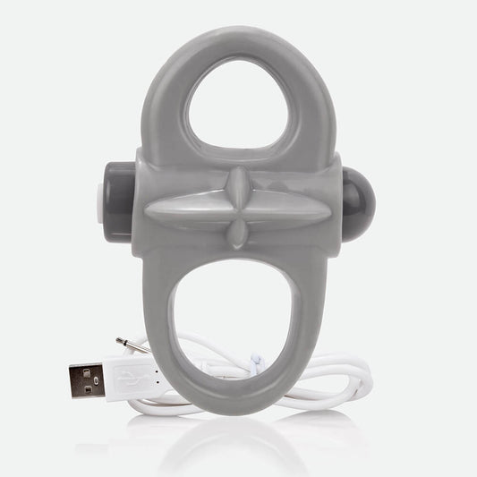 Charged Yoga Vooom Mini Vibe Grey 1 Ct | 817483012488 | Available at EroticWarehouse.com
