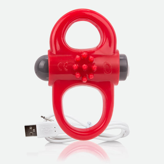 Charged Yoga Vooom Mini Vibe Red 1 Ct | 817483012495 | Available at EroticWarehouse.com
