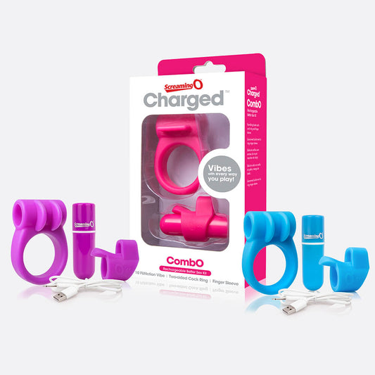Charged Combo Kit #1 Blue 1 Ct | 817483012686 | Available at EroticWarehouse.com