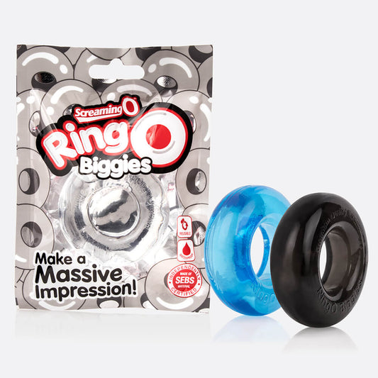 Ring O Biggies Clear 1 Ct | 817483012754 | Available at EroticWarehouse.com