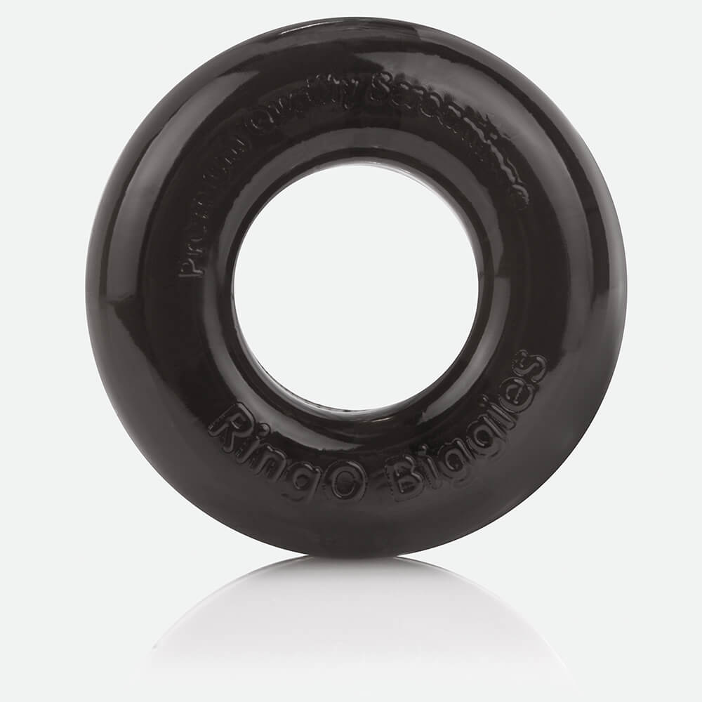 Ring O Biggies Black 1 Ct | 817483012761 | Available at EroticWarehouse.com