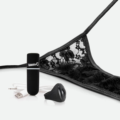 My Secret Charged Remote Control Panty Vibe Black 1 Ct | 817483012785 | Available at EroticWarehouse.com