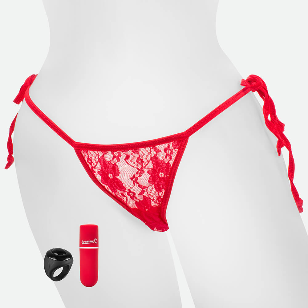 My Secret Charged Remote Control Panty Vibe Red 1 Ct | 817483012792 | Available at EroticWarehouse.com